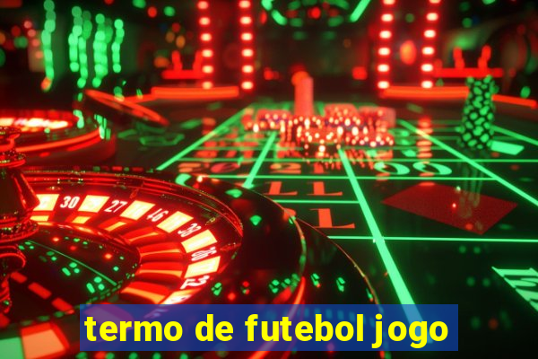 termo de futebol jogo